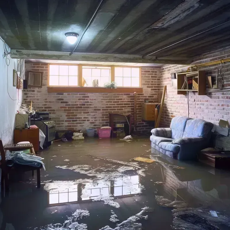 Flooded Basement Cleanup in Teague, TX